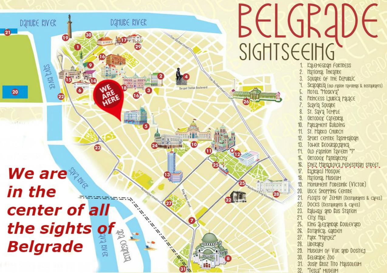 Milan&Jelena Apartement Beograd Eksteriør bilde